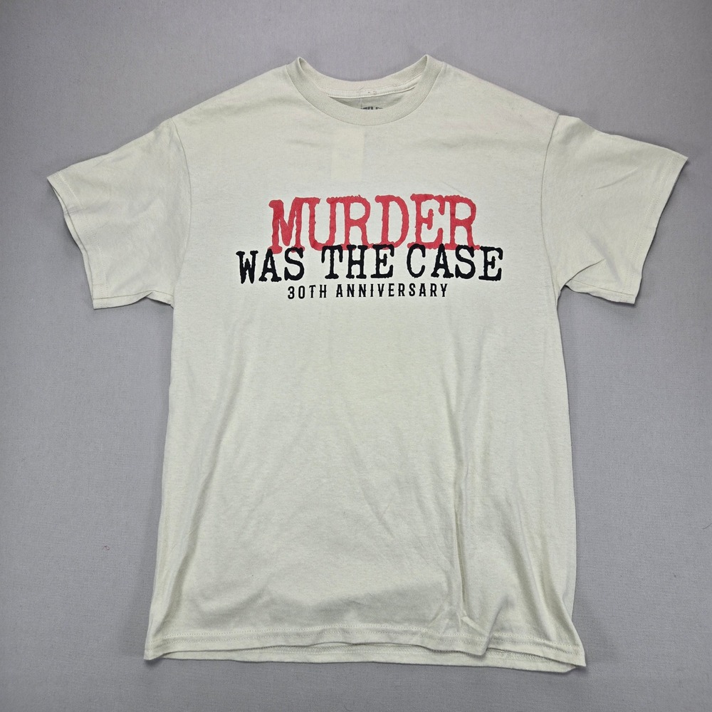 Death‎ Row Records Murder Was The Case Graphic Print Tee Shirt M